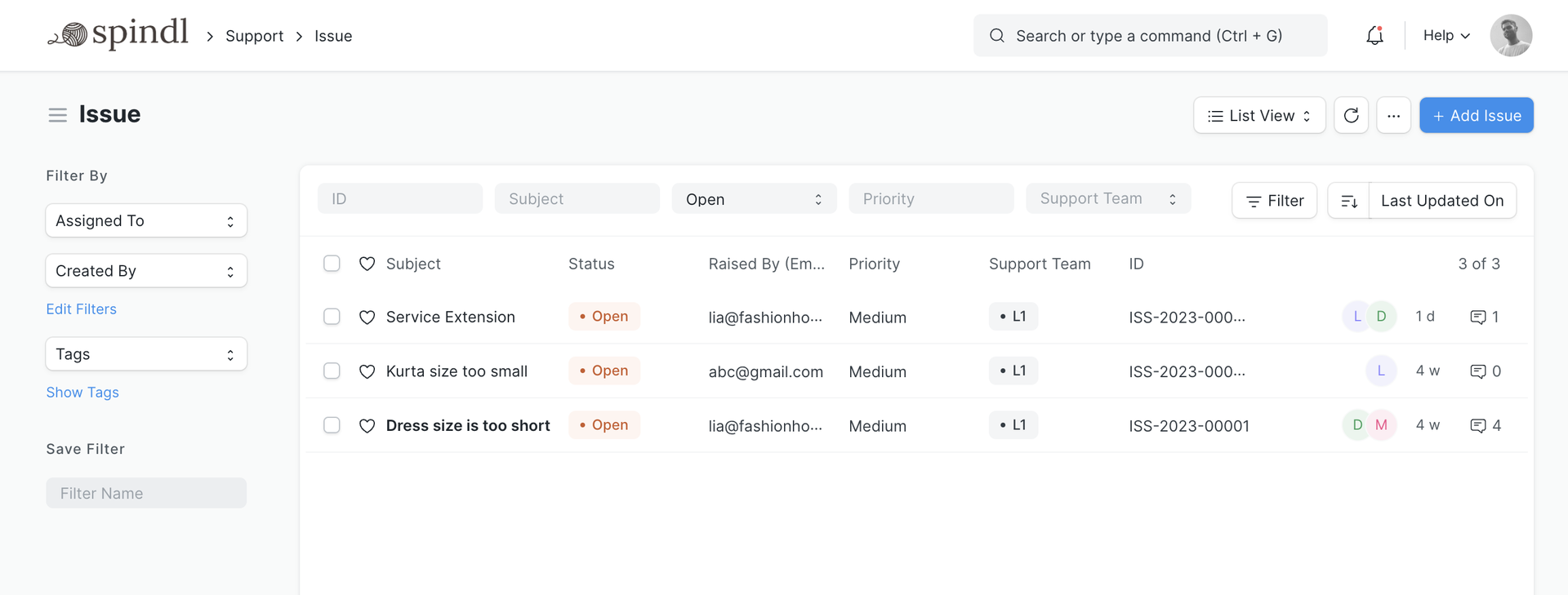 open source saas help desk dashboard