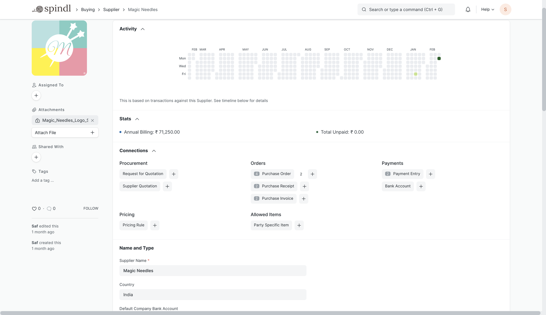 Vendor Management